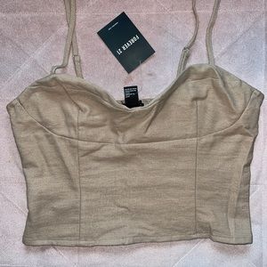Nude Corset Top